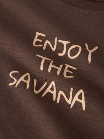 NAME IT T-shirt Holdu Chestnut